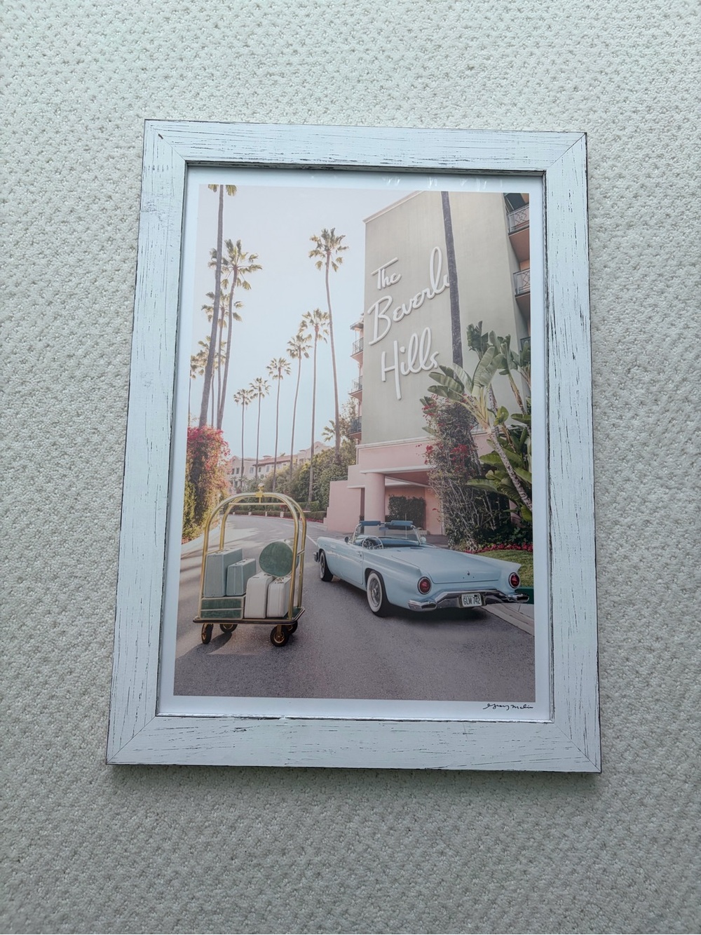 GRAY MALIN THE BEVERLY HILLS HOTEL Framed Fine Art Photography